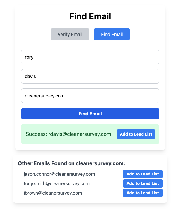 Email Finder